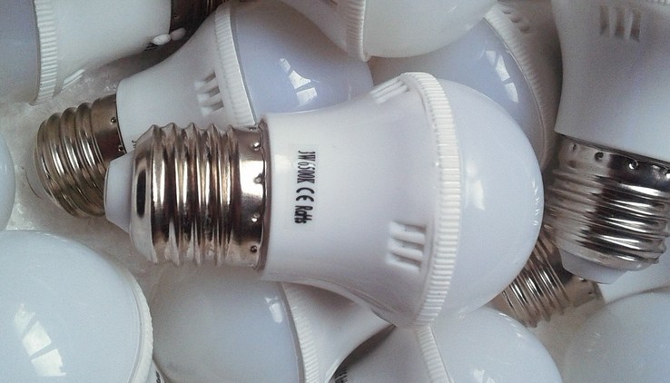 Лампочки  9 LED 3W Е27 - 10 шт., фото №3
