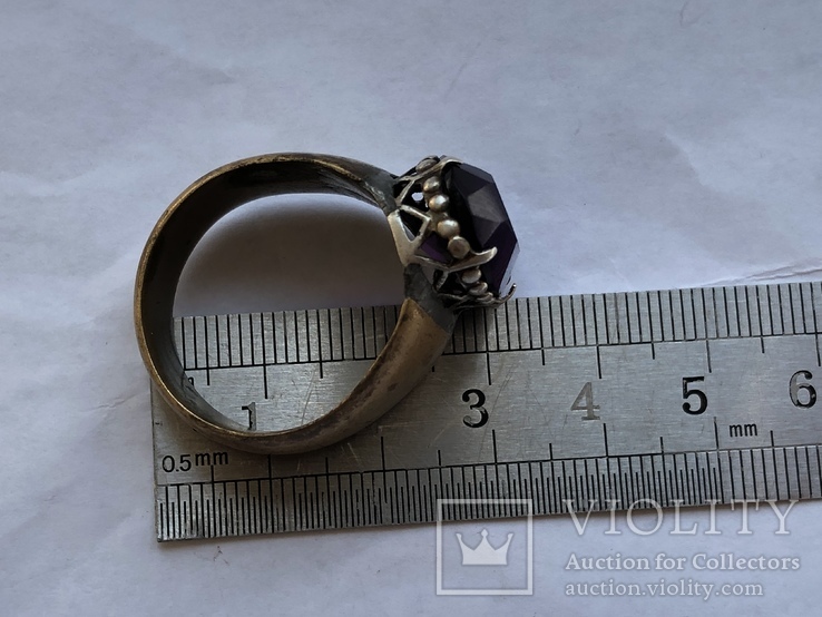 Мощный, женский перстень, фото №11