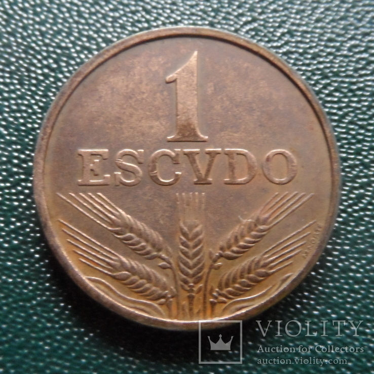 1 эскудо 1972  Португалия   ($10.5.14)~, фото №3