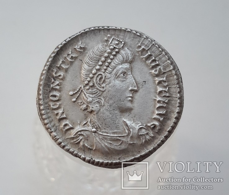 Constantius II. AD 337-361. AR Siliqua (вес-3.2 гр.), фото №2