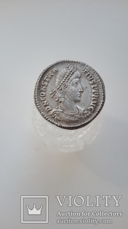 Constantius II. AD 337-361. AR Siliqua (вес-3.2 гр.), фото №3