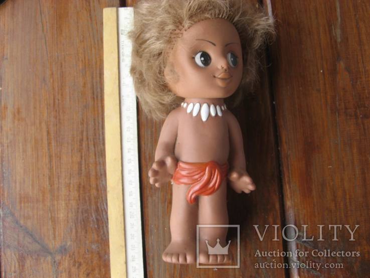 Кукла - негритенок , 22 см