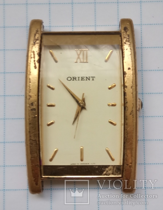 Часы "Orient" кварц на ходу,позолота