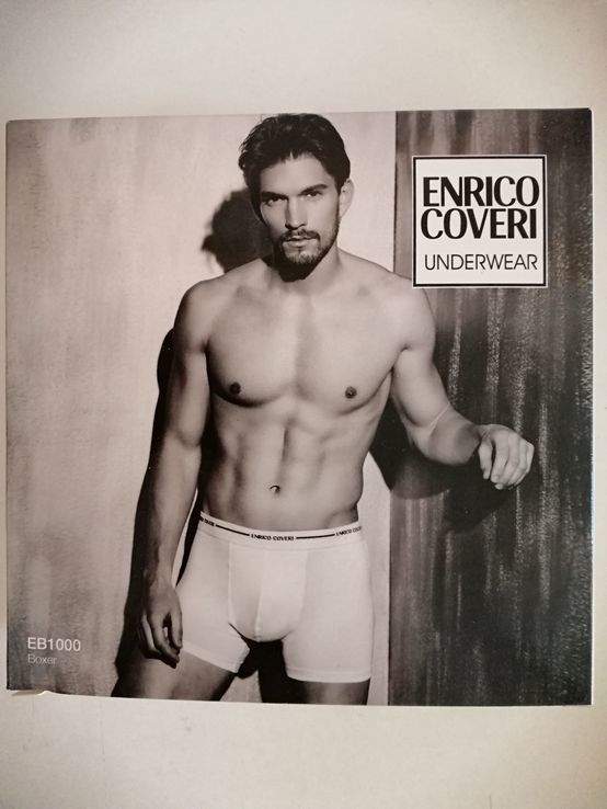 ENRICO COVERI boxer size 5L bianco, numer zdjęcia 2