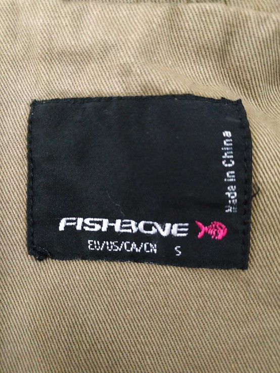 Куртка милитари. Ветровка FISHBONE коттон p-p S, фото №8