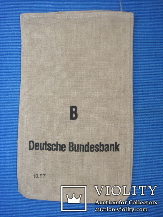 Инкасаторский мешок для монет Deutsche Bundesbank 10.97, фото №2