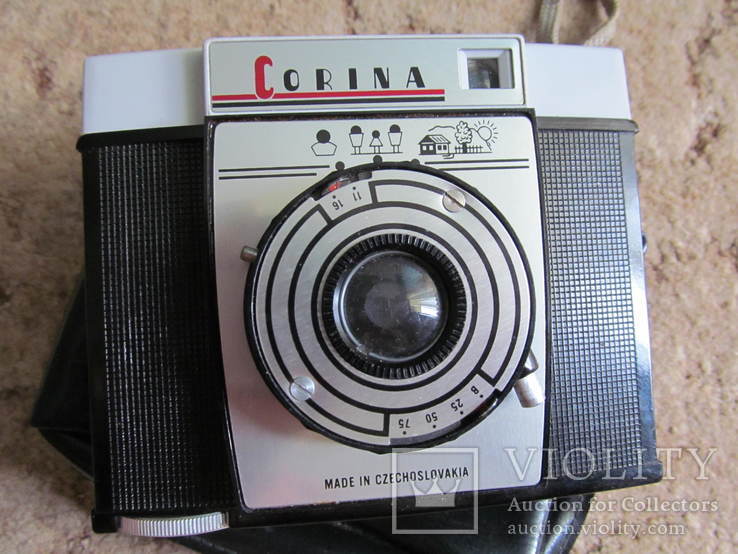 Фотоаппарат Corina 6x6, 1960, 120 film, Czechoslovakia