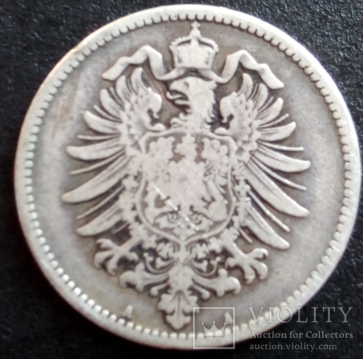 1 марка, 1876 г Германия, фото №8