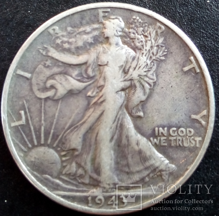 HALF DOLLAR 1943, фото №7