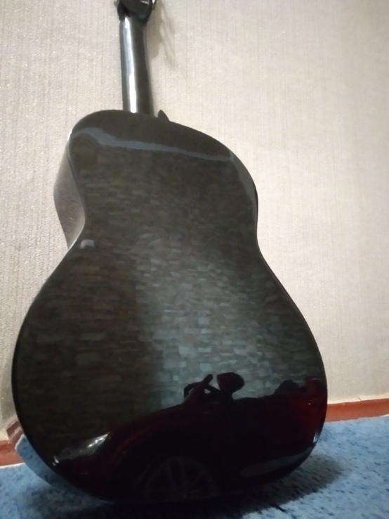 Чёрная классическая Гитара 6 струн, numer zdjęcia 7