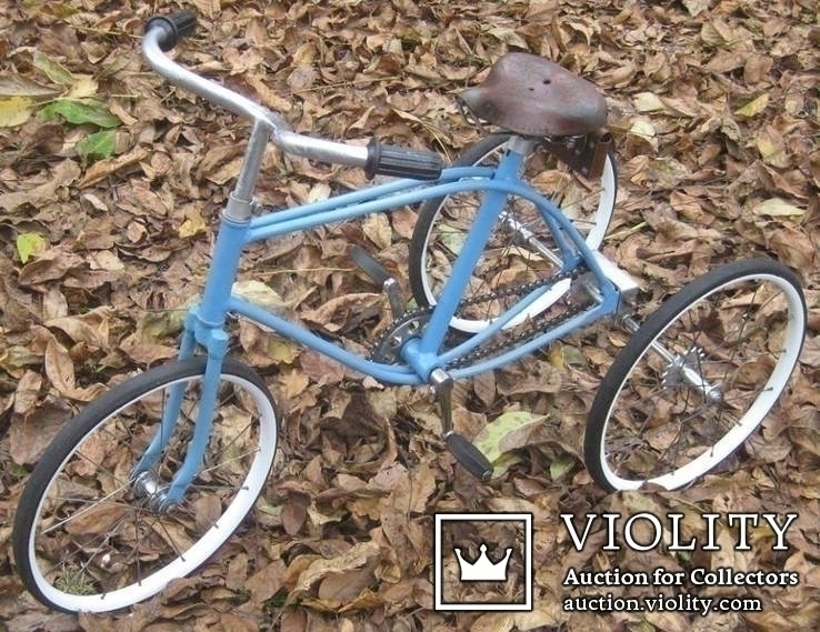Детский комбинированный велосипед ДКВ 1930-50гг, фото №2