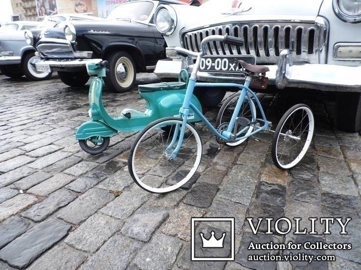 Детский комбинированный велосипед ДКВ 1930-50гг, фото №12