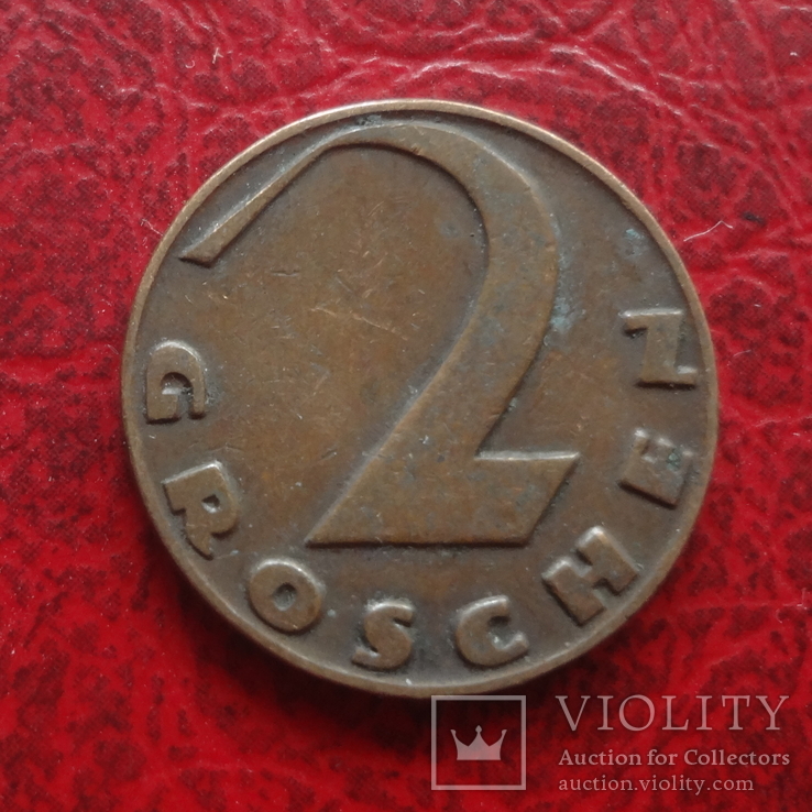 2 грошена 1929 Австрия (,12.1.10)~, фото №2