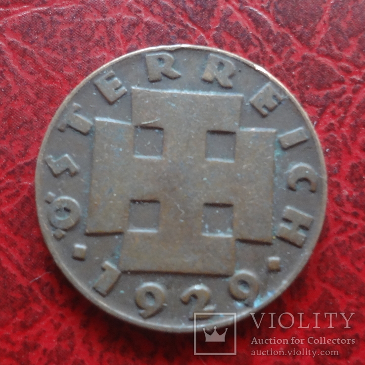 2 грошена 1929 Австрия (,12.1.10)~, фото №3