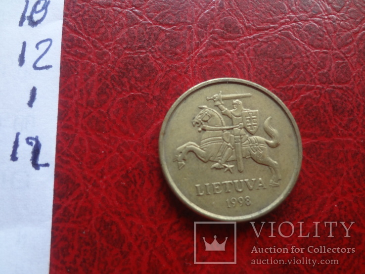 20 центов 1998 Литва (,12.1.12)~, фото №4