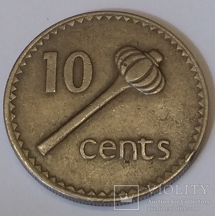 Фіджі 10 центів, 1981, фото №2