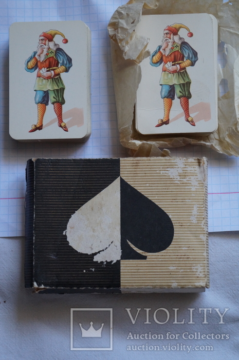 Миниатюрные игральные карты.1970 год., фото №2