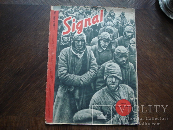 Нацистские военные журналы 3 рейх. Сигнал январь 1942, фото №2