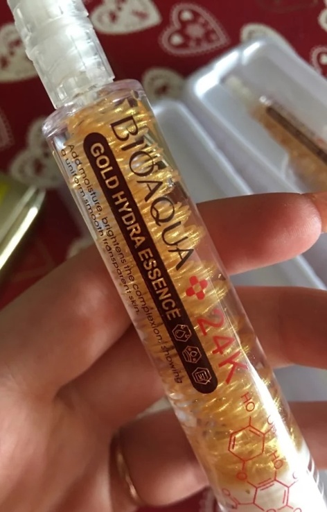 Сыворотка для лица бренд BIOAQUA Gold 24K Hydra Essence с био-золотом, photo number 6