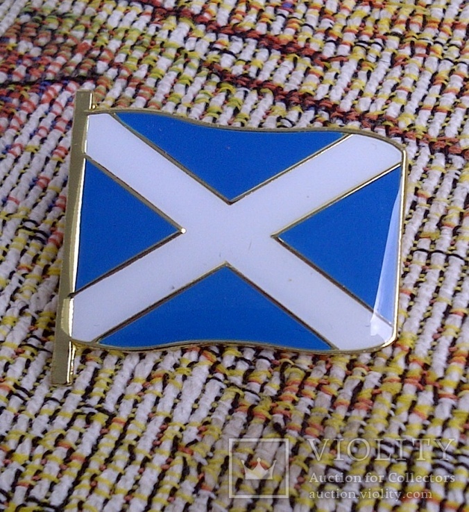 Значок флаг Шотландия, фото №3