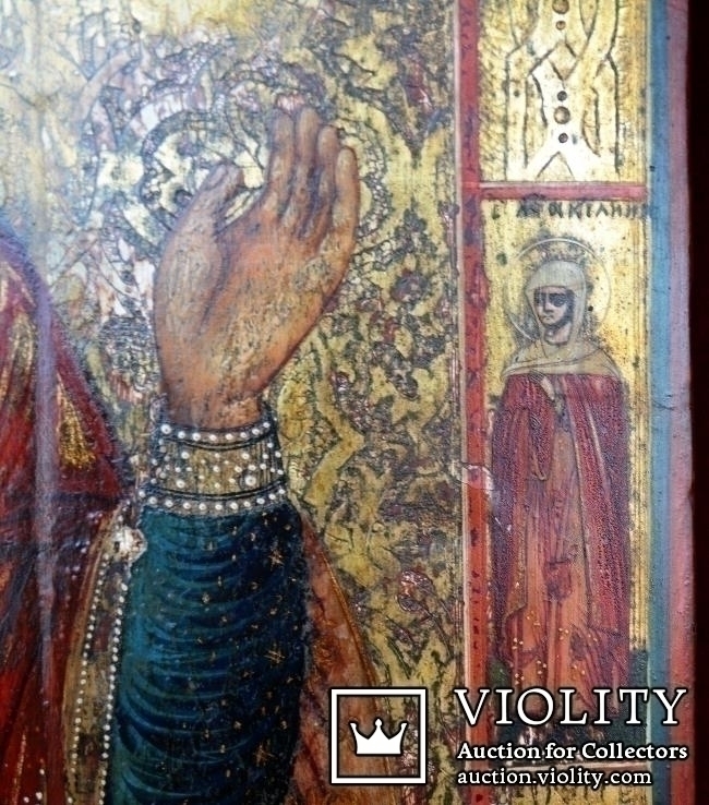 Икона Богородицы Никейская (Бысть Чрево Твое Святая Трапеза), фото №11
