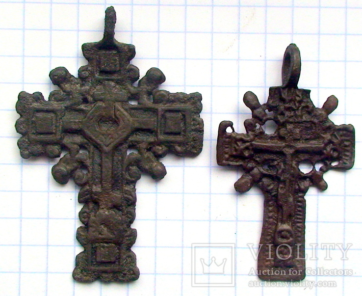 2 креста бронза, фото №2