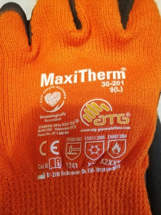 Перчатки термостойкие ATG MaxiTherm 9L (3шт), numer zdjęcia 4