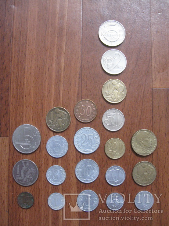 Монеты Чехословакии, фото №2