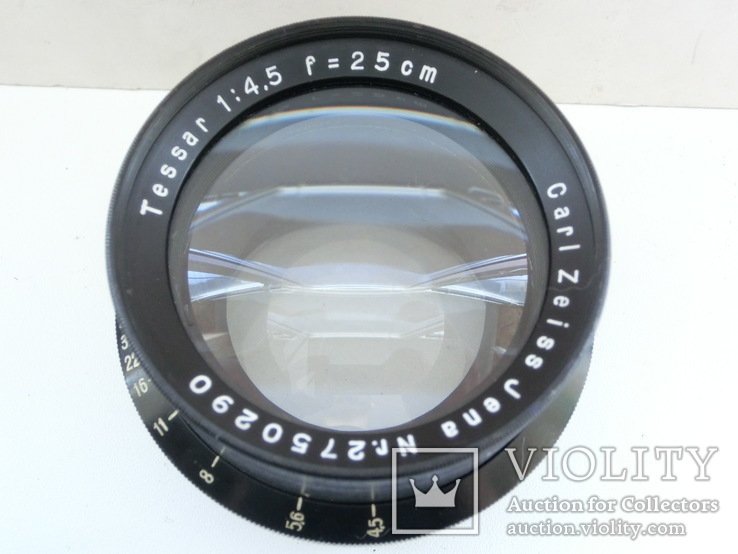 Carl Zeiss Jena Tessar 1:4,5 f=25cm.  №70, фото №2