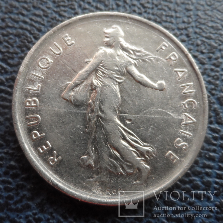 5 франков 1971 Франция   (,11.6.1)~, фото №2