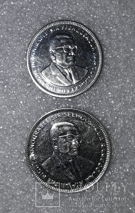 Монеты Маврикия 4 шт., фото №3