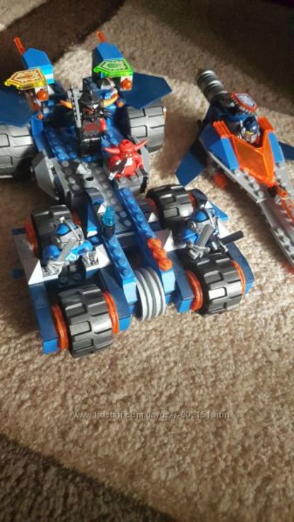 Конструктор Lego Nexo Knights Устрашающий разрушитель Клэя 70315, photo number 3