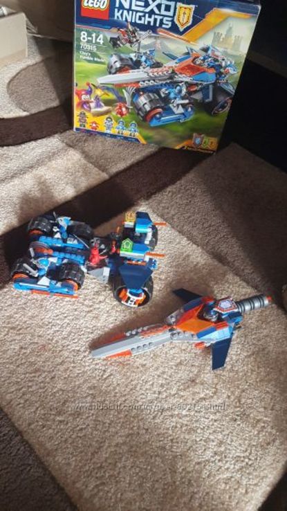 Конструктор Lego Nexo Knights Устрашающий разрушитель Клэя 70315, фото №5