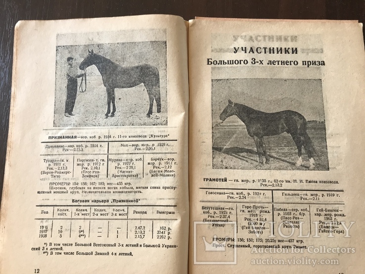 1938 Харьковский ипподром Большой украинский четырехлетний приз, фото №2