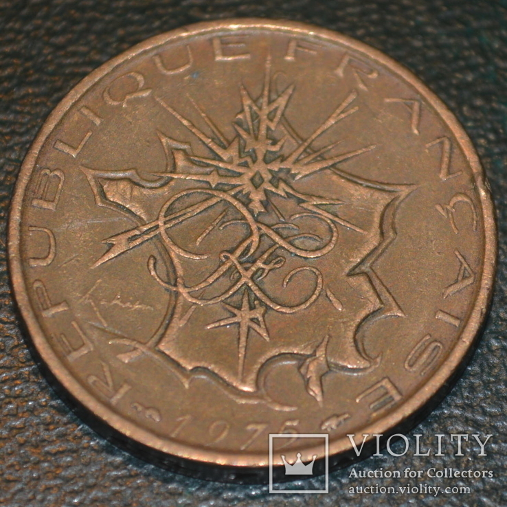 Франция 10 франков 1975г., фото №3
