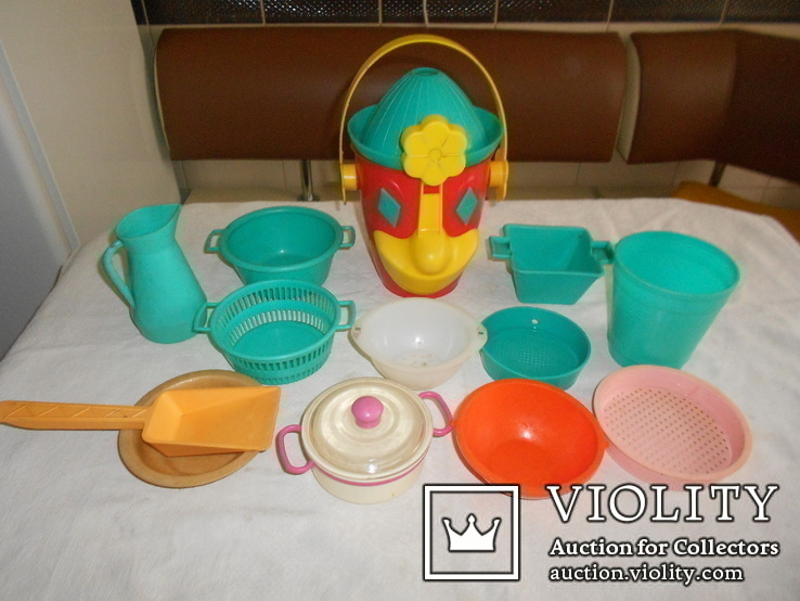  Детская посуда для песочницы., фото №2