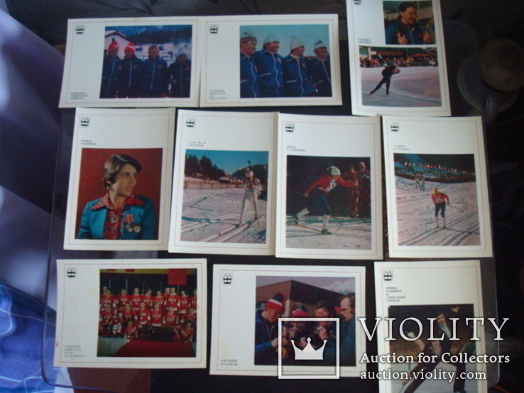 Набор открыток спортсменов СССР, фото №6