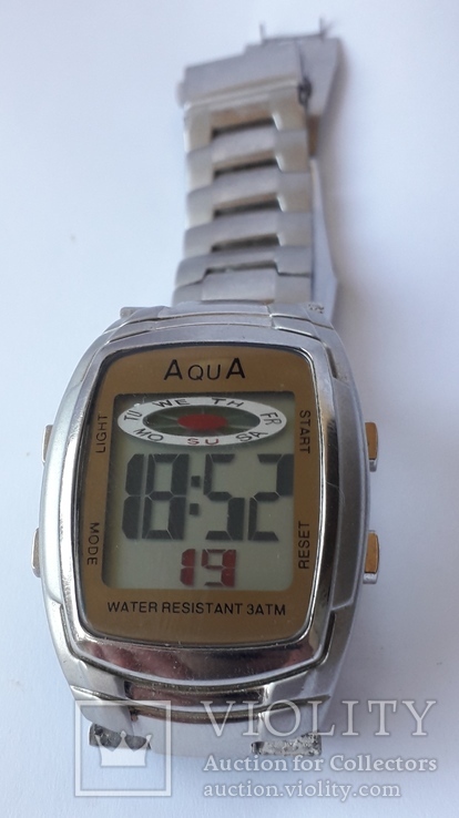 Часы "Аqua water resistant 3atm"(На ходу), фото №2