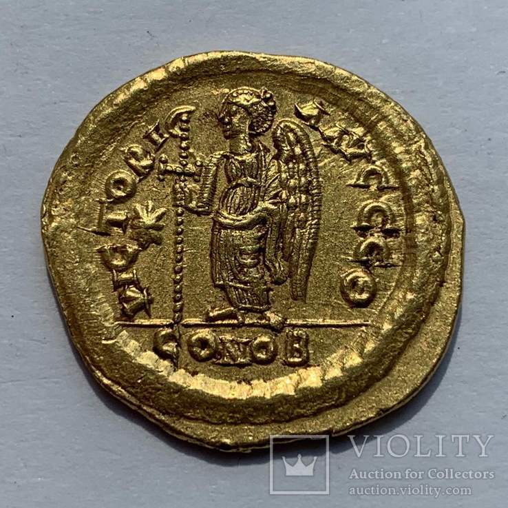 Солид 491-518гг. Анастасиус I, фото №3