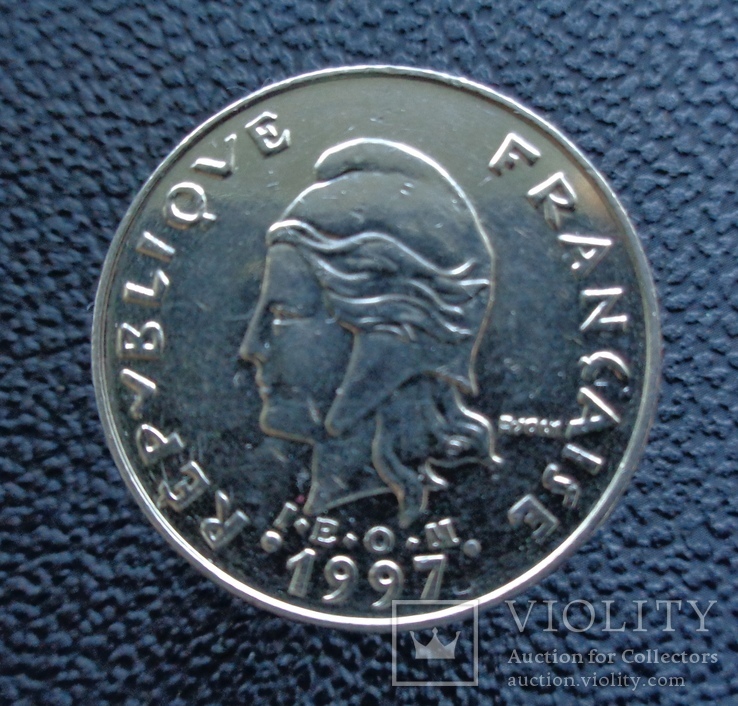 Французская Полинезия 20 франков 1997