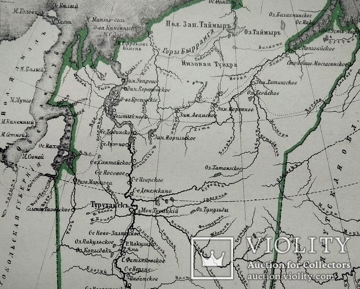 Карта Енисей до 1917 года, фото №5