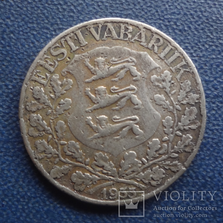 1 крона 1933 Эстония серебро   (,1.2.6)~, фото №6