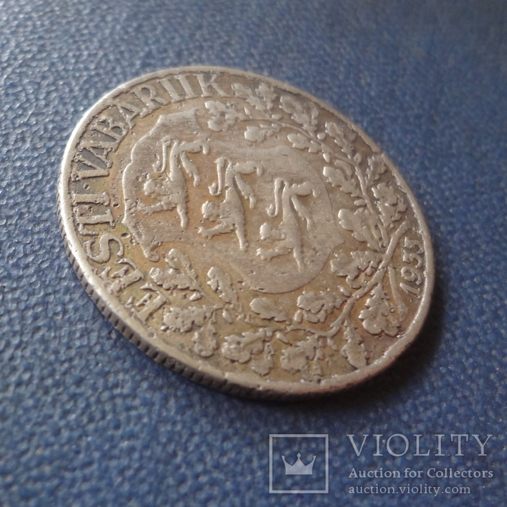 1 крона 1933 Эстония серебро   (,1.2.6)~, фото №7