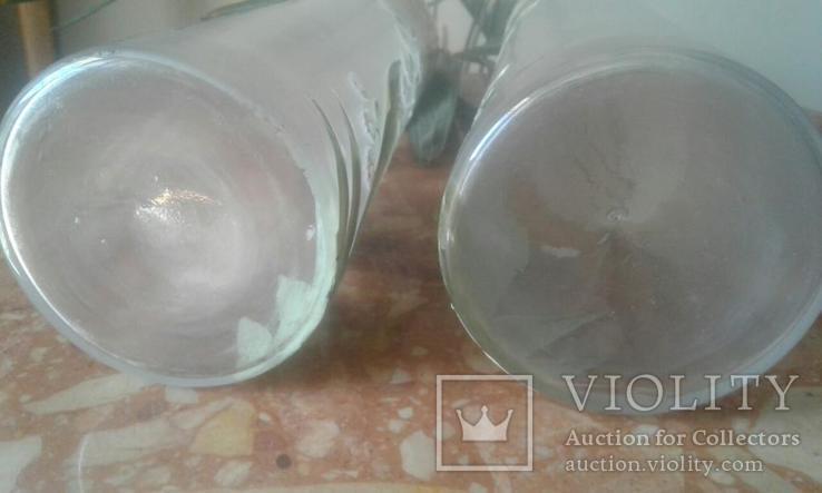 Парные вазы, стекло, фото №7