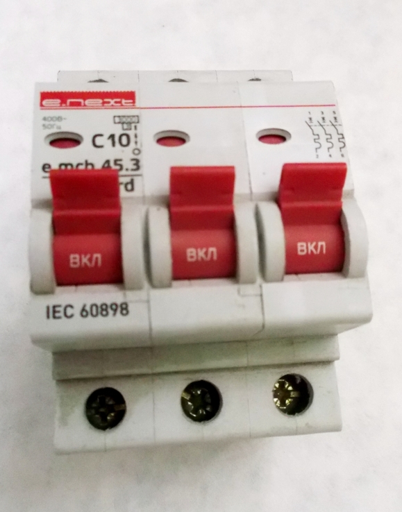 Автоматический выключатель E - NEXT C-10, фото №4
