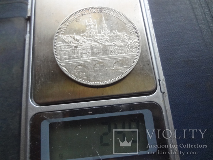 5 франков 1876 Швейцария  серебро  (,1.5.8)~, фото №6