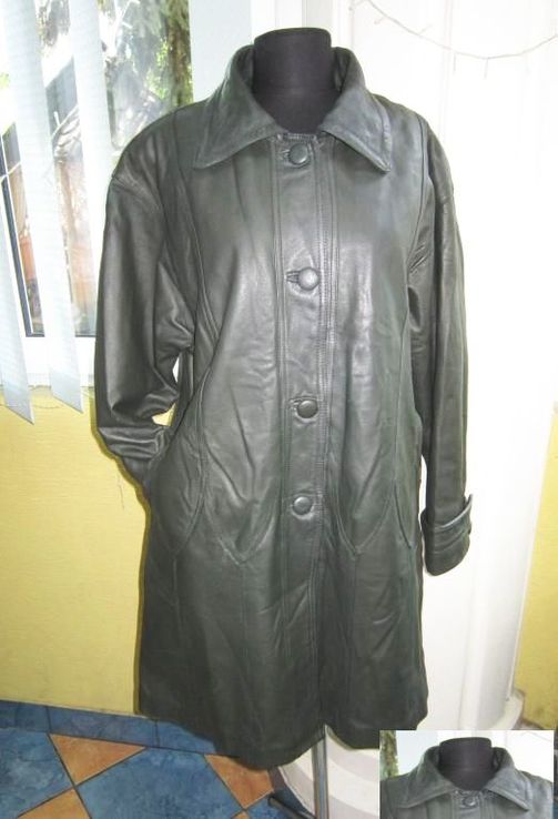 Большая женская кожаная куртка. Германия. Лот 638, numer zdjęcia 2
