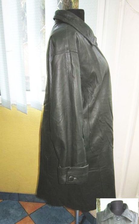 Большая женская кожаная куртка. Германия. Лот 638, numer zdjęcia 5