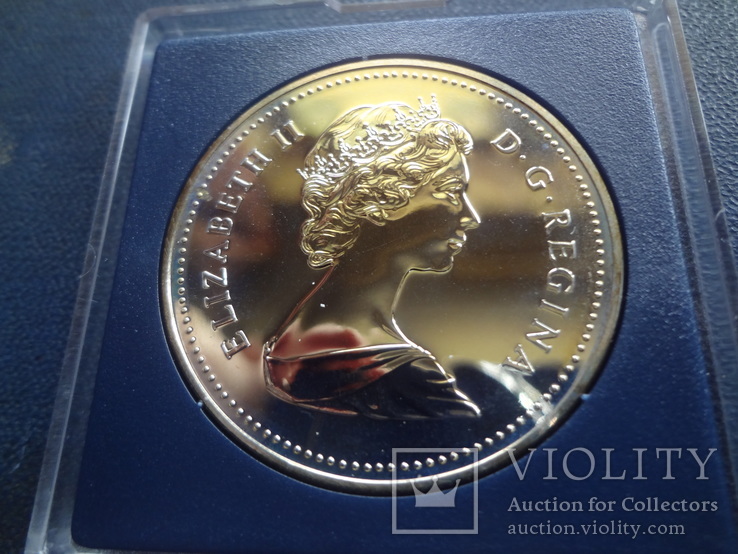 1 доллар 1982  Канада серебро, фото №5