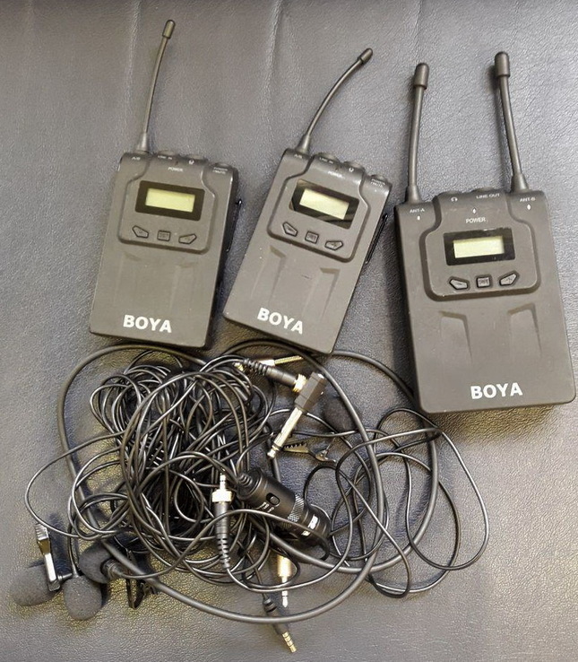 Беспроводная микрофонная система Boya BY-WM8, фото №2